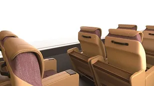 クリスタルクルーザー「菫」(すみれ）車内(イメージ)