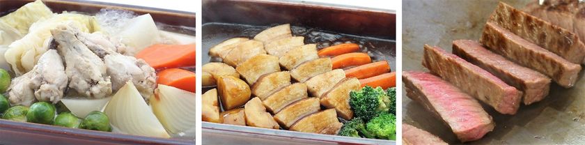 目の前で仕上げる「イルマーレ・シェフズキッチン」
地産地消の食材を味わう！冬のあったかポトフ＆シチュー
2019年1月1日(火・祝)より 呉阪急ホテル バイキング「イルマーレ」にて
