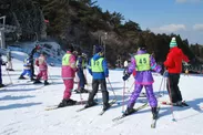 六甲山スキースクールの様子