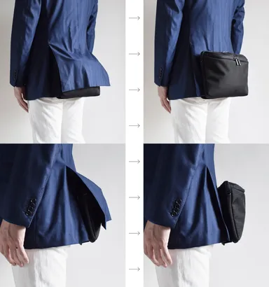 ウエストバッグの進化