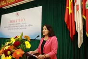 2018年11月15日　ベトナム赤十字　トゥー会長のスピーチ