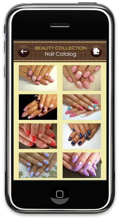 ネイル一覧画面