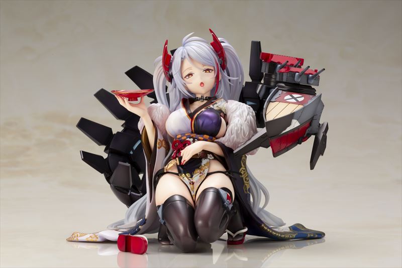 アズールレーン より プリンツ オイゲン が1 7スケールにて初の立体化 お正月に実装された豪華絢爛たる 百花繚乱 スキンを忠実に再現 株式会社壽屋のプレスリリース