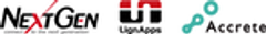 株式会社ネクストジェン、株式会社LignApps、株式会社アクリートのロゴ