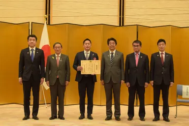 第2回ジャパンSDGsアワード 受賞式の様子(1)