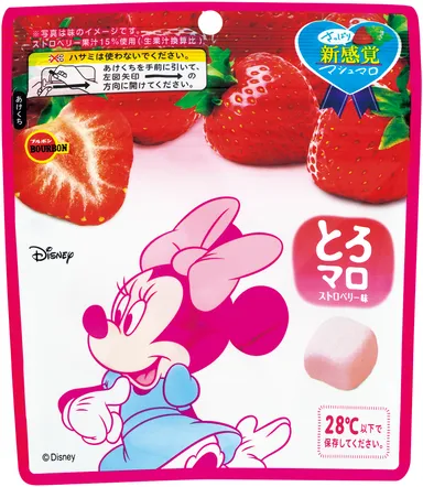とろマロストロベリー味(ミニーマウス)
