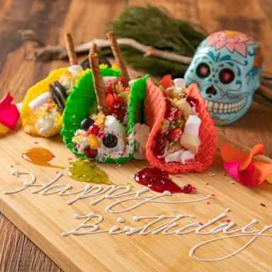 メッセージ付きタコスプレート 2