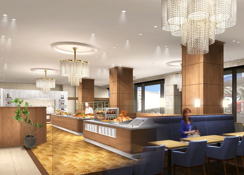 「団らん」をテーマに、リビングルームのような寛ぎの空間に一新
レストラン「ブールヴァール」リニューアル
2019年1月18日（金）ランチタイムよりオープン