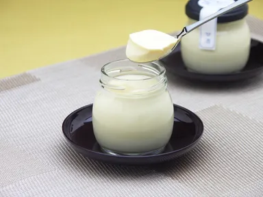 善光寺ぷりんがマルコメの糀甘酒とコラボした甘酒ぷりん