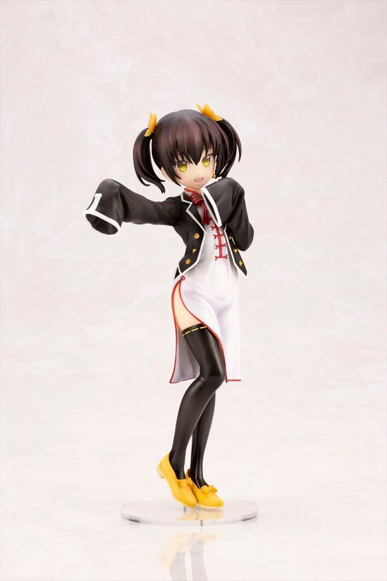 絶対内緒の学園ラブコメ『寄宿学校のジュリエット』より、
”薬学のエキスパート”「王胡蝶」が立体化！
同時リリースになる双子の妹「王手李亞」と並べて楽しむことも可能！