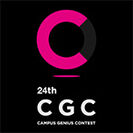 第24回学生CGコンテスト(Campus Genius Contest)　ロゴ