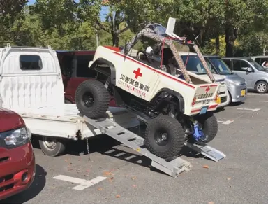 運転者は女性です