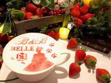 ベルのホットいちごミルク[1,000円]