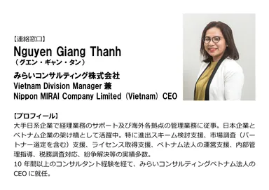 Nguyen Giang Thanh_プロフィール