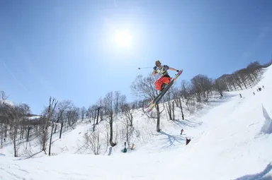 【猫魔スキー場】春のパーク