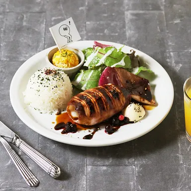 ロマンティックいか焼きフードプレート　￥1,560(税抜)