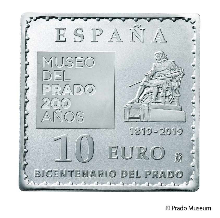 スペイン 10ユーロカラー銀貨3種セット（プラド美術館200周年） 2019年