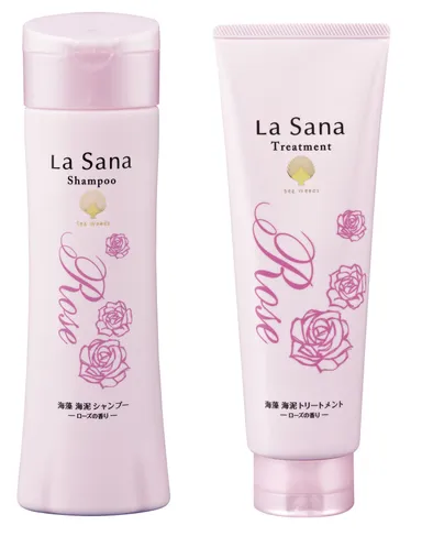 ラサーナ 海藻 海泥 シャンプー＆トリートメント ローズの香り