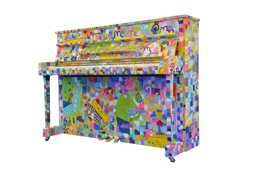 累計約1万人が演奏、誰でも自由に弾ける「LovePiano」が
“ステーションピアノ”としてJR品川駅に登場！