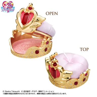 アンティークスタイルクリップケース　セレニティクリスタルティアラ(3)