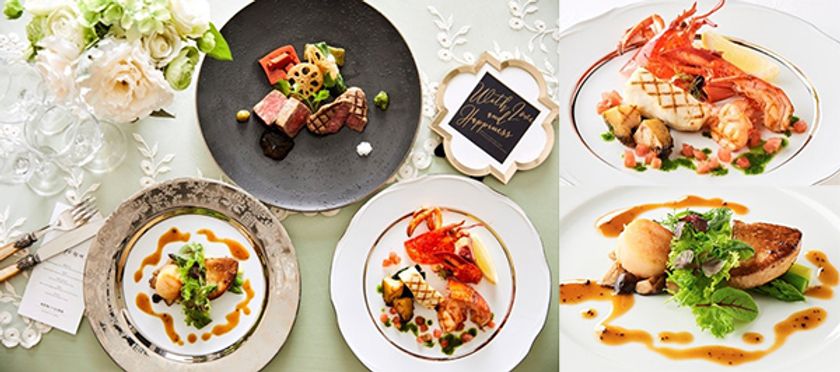 ホテル阪神大阪は2019年4月に大阪・福島移転開業20周年を迎えます
20年間の感謝を込めた、新しい婚礼コース料理
一皿に多彩な楽しさが広がる和風フレンチ　2019年4月～提供開始