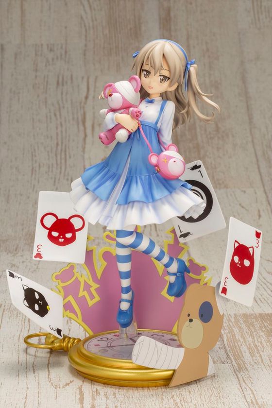 フィギュア道第1弾の島田愛里寿が『Wonderland Color』となって再登場！
特別カラーのボコポシェットとボコのぬいぐるみを持った愛里寿が楽しさを全面に出した笑顔で立体化！