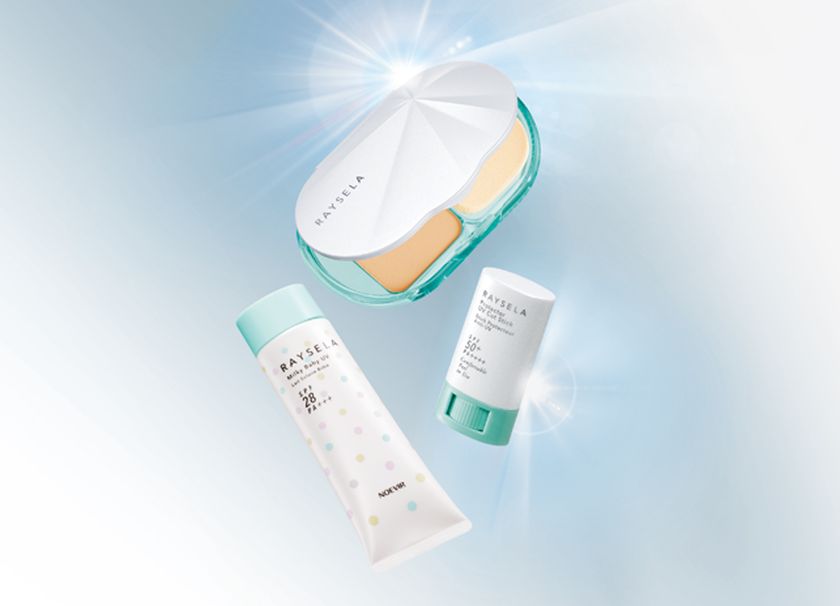 最高レベルでUVカットするファンデーションと、
敏感な肌にもやさしい使い心地の日やけ止め発売／ノエビア