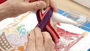 熟練の職人の手