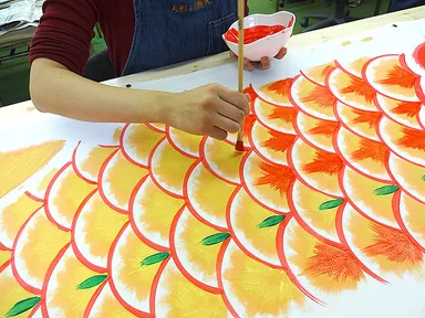 職人手描きの鯉のぼり