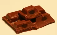 八丁味噌のチョコレート断面