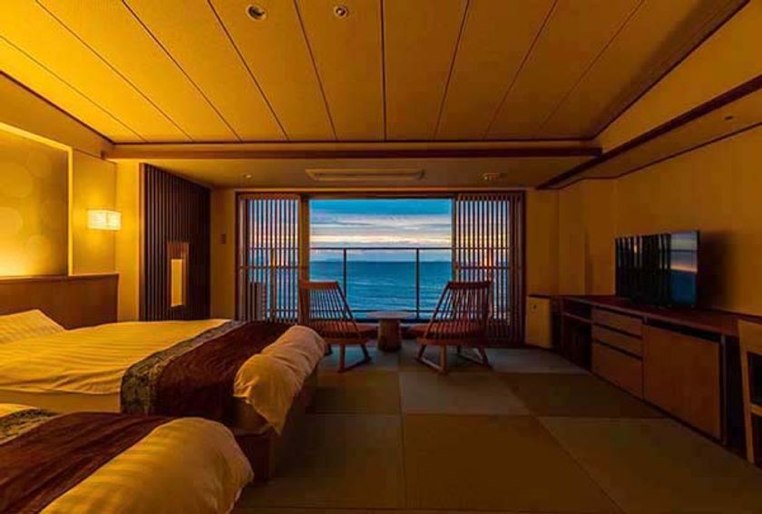 伊豆の温泉旅館「海一望絶景の宿いなとり荘」
4月1日より期間限定で特別優待料金にて提供