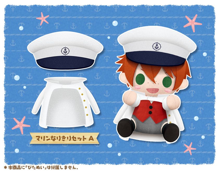 「Pitanui mode」第6弾は爽やかな夏の到来を感じさせるマリン衣装！
かっこいい水兵さんになりきれちゃうAセットとキュートにかわいくマリンを堪能できるBセット♪