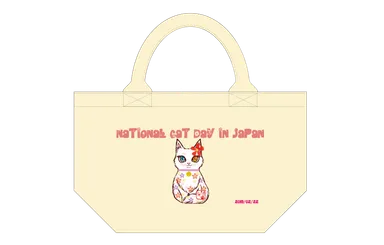 福ねこオリジナルトートバッグ　イメージ