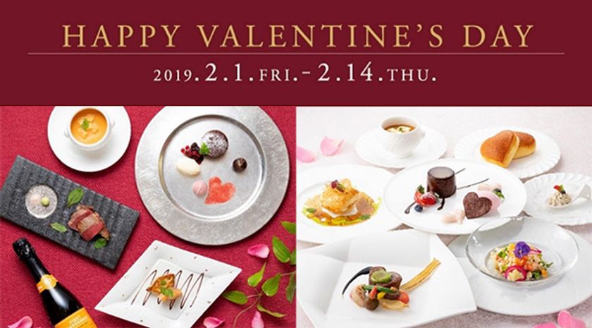 あなたの想いを伝える特別な日に・・・
心温まるおもてなしを。バレンタインデーメニューを販売
2019年2月1日（金）より　JRホテルクレメント高松にて