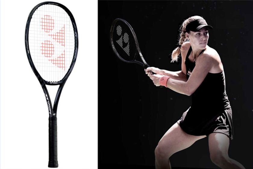 高弾道ハイスピンでウィナーを狙える
A・ケルバー使用の「VCORE（Vコア）」新デザイン
ギャラクシーブラック　2019年3月上旬より発売