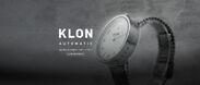 静かに主張する、シンプルデザインの機械式時計『KLON AUTOMATIC WATCH』が誕生！