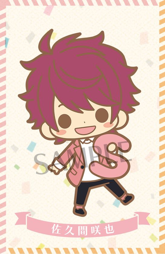 「1st Anniversary」衣装を身にまとった劇団員たちが
イラストレーター・サクライによって可愛くデフォルメされたラバーストラップに♪