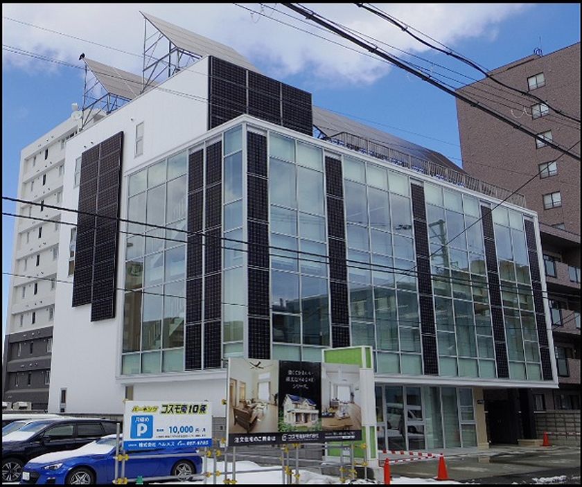 我が国初※のブラックアウト(地震による北海道全域の大停電)
に耐え抜いたZEB(ゼロ・エネルギービル)建物