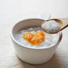 アレンジレシピ例1(シラスと野菜のぱぱっと粥)