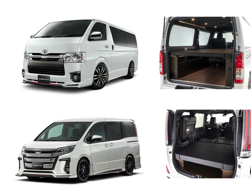 Alpine Toy Factoryがコラボレーションした 車中泊 も遊びも快適に楽しめる特別仕様のコンセプトカー2車種を ジャパンキャンピングカーショー19 に出展 株式会社トイファクトリーのプレスリリース