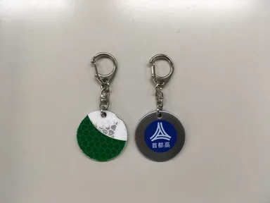 リフレクターキーホルダー