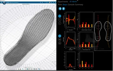2)データドリブンなミッドソールのためのデザインを開発