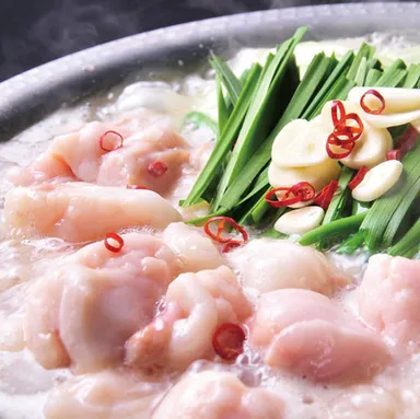 じとっこ組合名物もつ鍋も有り！