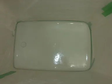 浴槽底面ひび割れ(修理後)