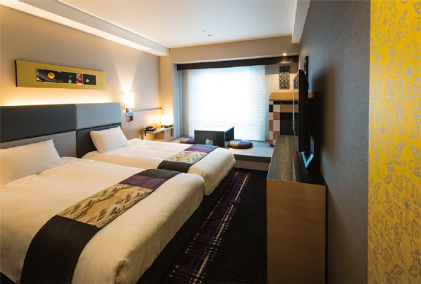 京都新阪急ホテル　客室リニューアル
外国人ゲストに人気の“畳の小上がり”を備えたツインルームを増室
2019年2月1日（金）より販売開始
