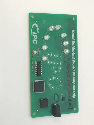 満点に輝いた完成品