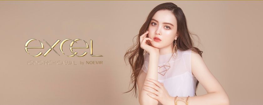 メイクアップブランド『エクセル』
新イメージモデルに、
国際的に活躍が期待されるニューエイジモデル
 Lara（ララ）さん 決定！