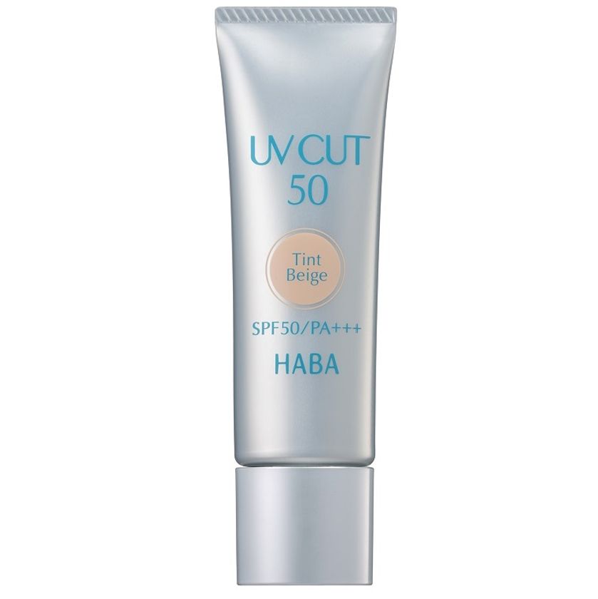無添加※1＆紫外線吸収剤不使用
色ムラ・くすみをカバーしながらUVケア！
2019年4月18日（木）より限定新発売！
『UVカット50（ティントベージュ）』