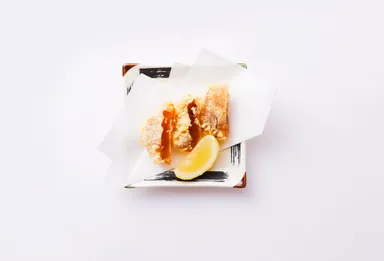 くるみゆべしの天ぷら