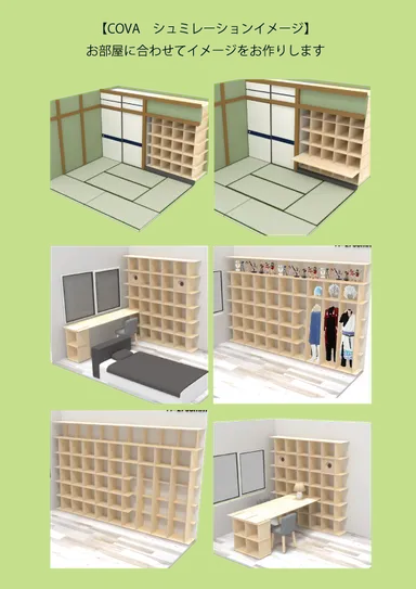 「COVA」シュミレーションの一例